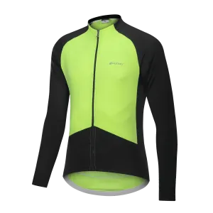 Nuckily MH023 Mens Cycling Jersey (Neon Green)