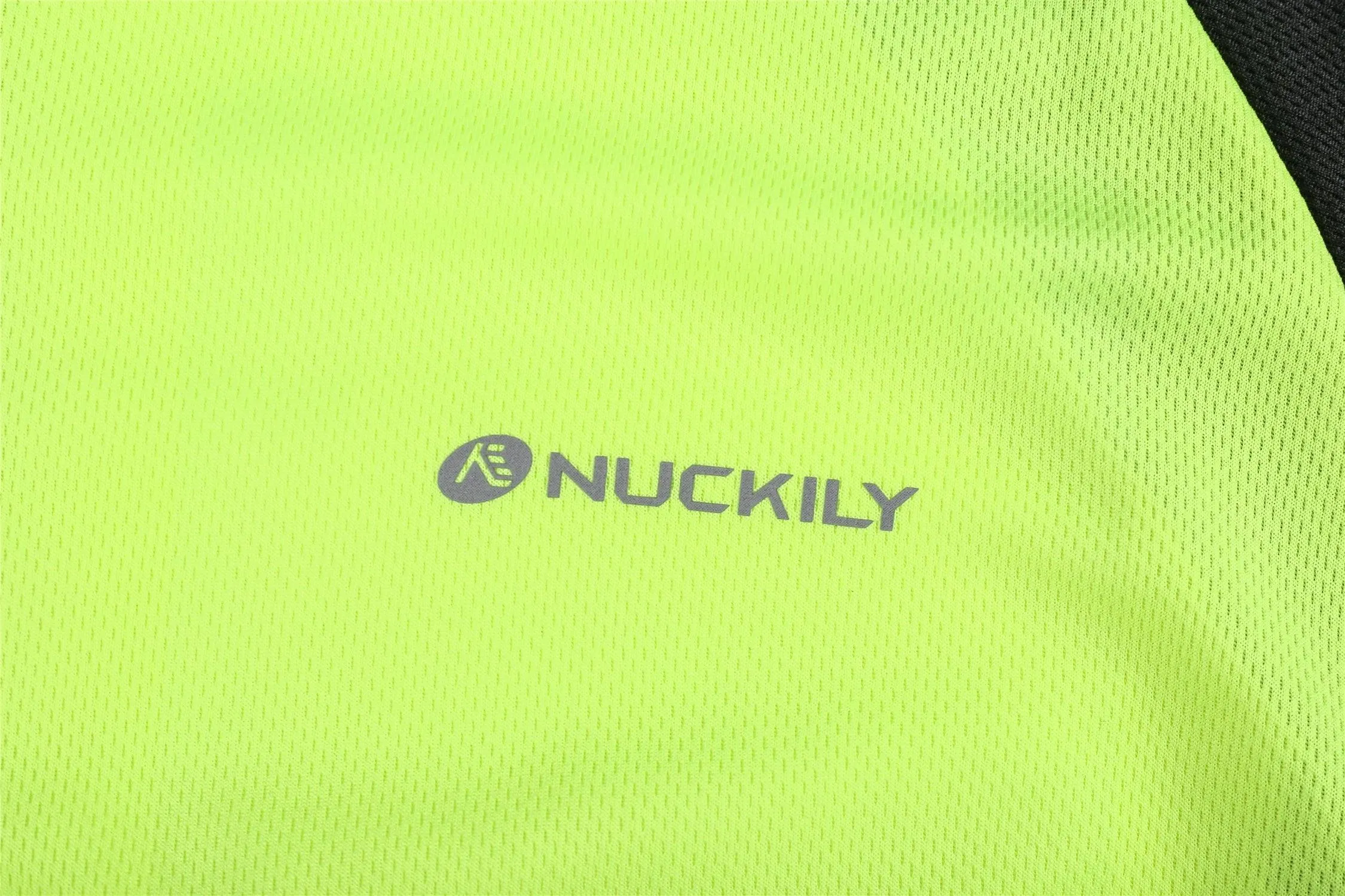 Nuckily MH023 Mens Cycling Jersey (Neon Green)
