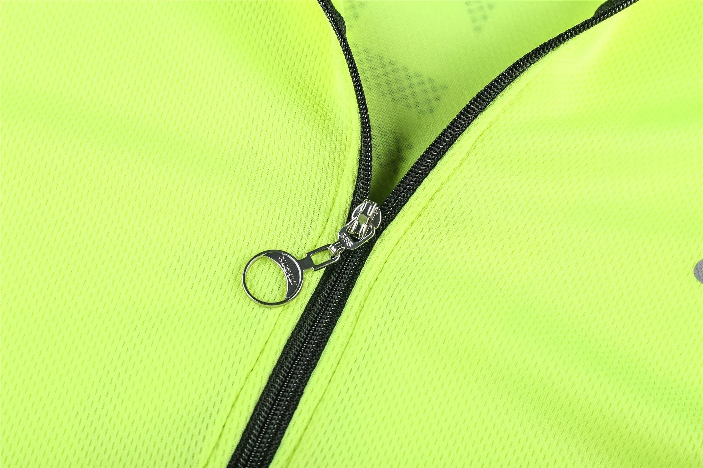 Nuckily MH023 Mens Cycling Jersey (Neon Green)