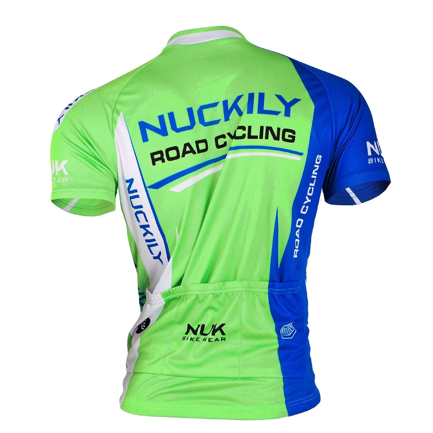 Nuckily Mycycology MA003-MB003 Jersey and Shorts (White/Blue/Green)