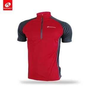 Nuckily NJ601-NS355 Jersey and Shorts Set (Red)