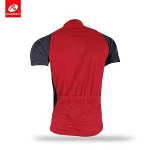 Nuckily NJ601-NS355 Jersey and Shorts Set (Red)