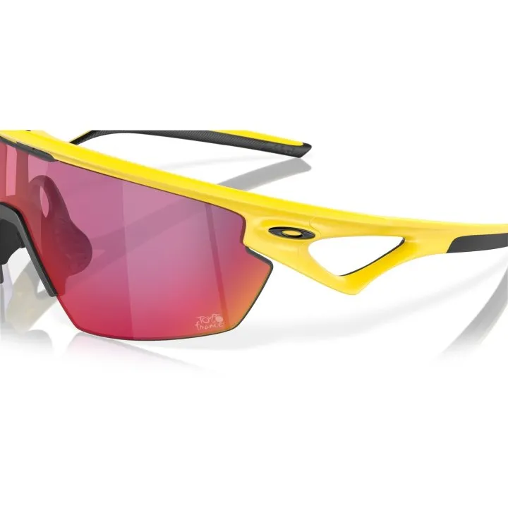 Oakley Sphaera Sport Sunglasses (Prizm Road/Matte Yellow)