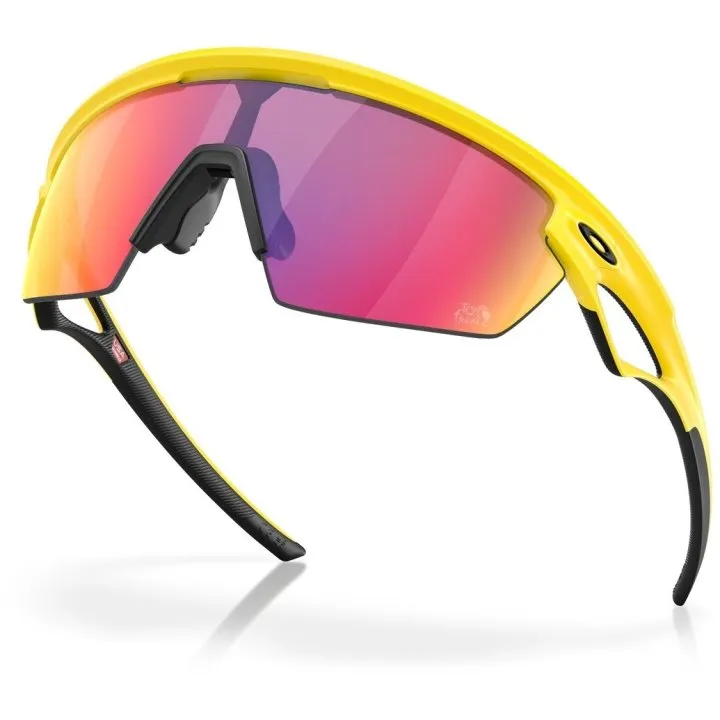 Oakley Sphaera Sport Sunglasses (Prizm Road/Matte Yellow)