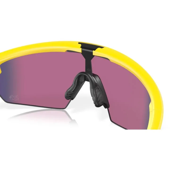 Oakley Sphaera Sport Sunglasses (Prizm Road/Matte Yellow)