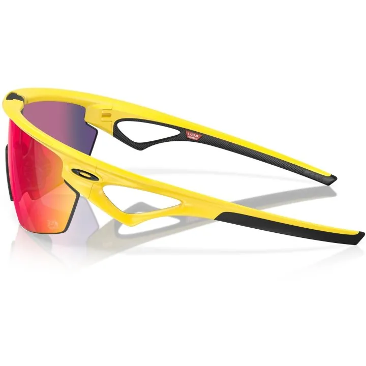 Oakley Sphaera Sport Sunglasses (Prizm Road/Matte Yellow)