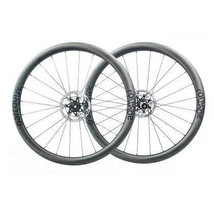 Parcours Ronde All Road Carbon Tubeless Ready Disc Brake Wheel - Shimano/Sram (Black)