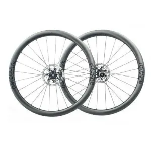 Parcours Ronde All Road Carbon Tubeless Ready Disc Brake Wheel - Shimano/Sram (Black)