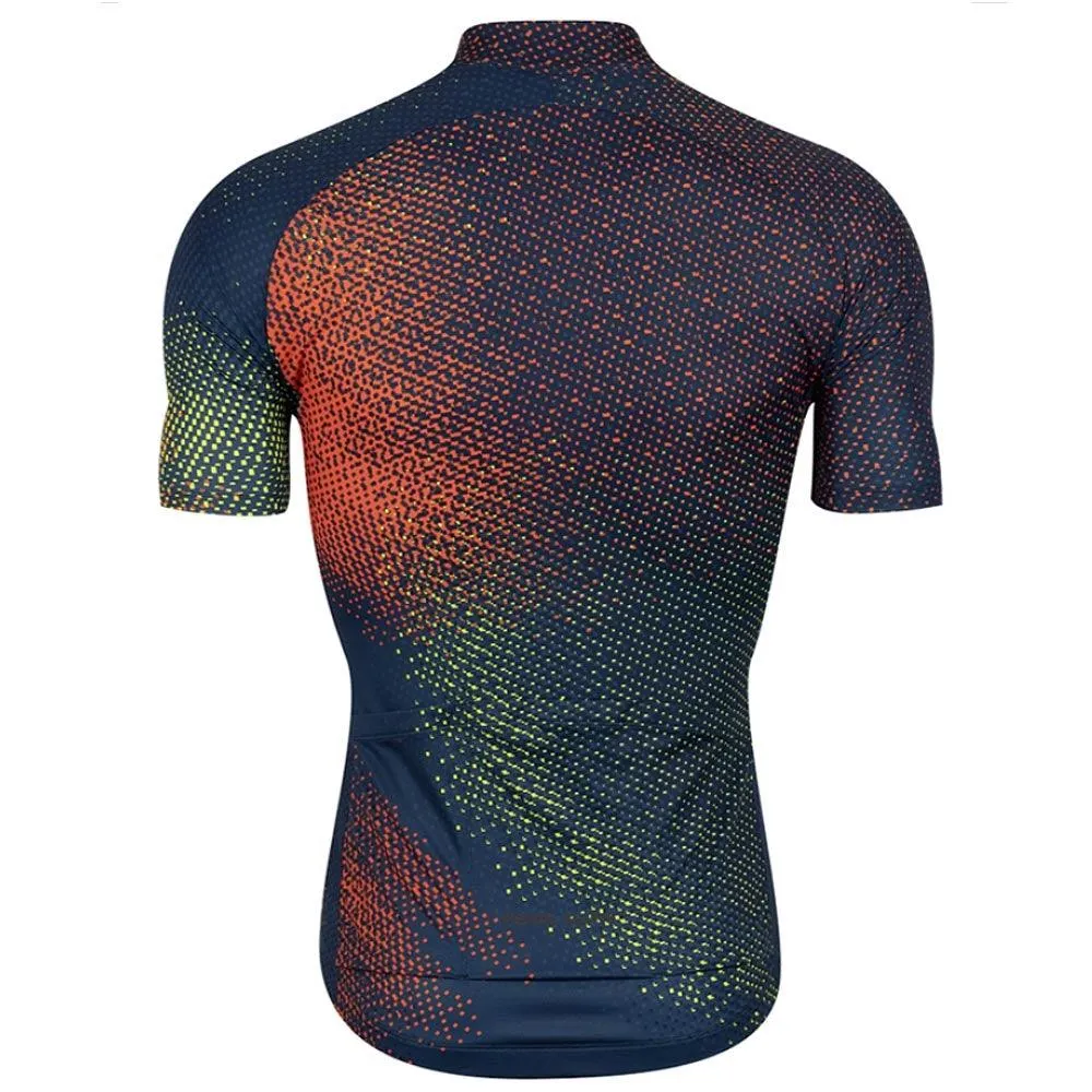 Pearl Izumi Attack Men's Cycling Jersey (Navy/Fuego Depth)