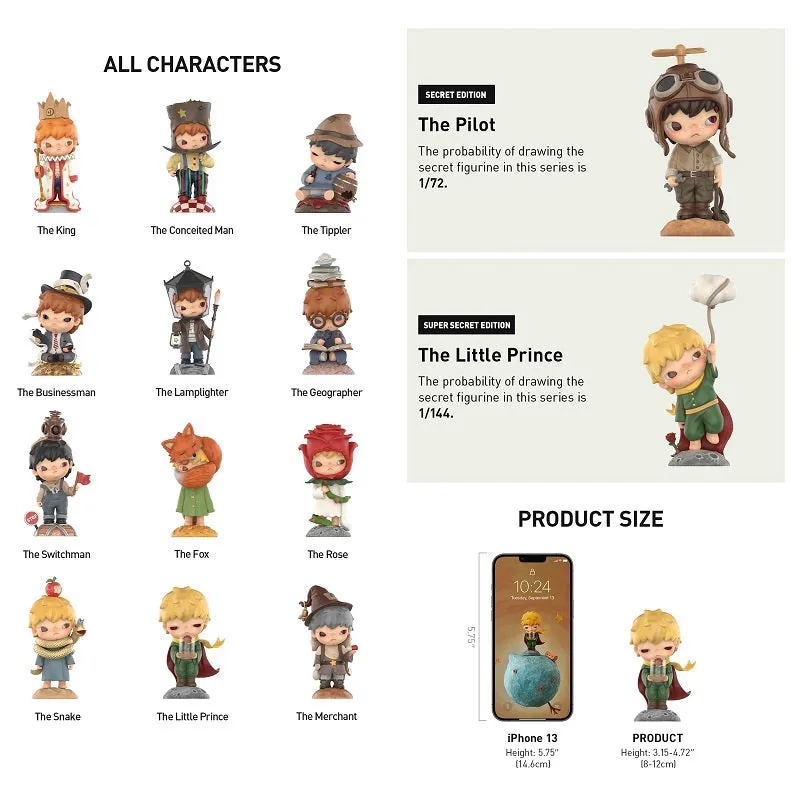 POPMART Hirono Le Petit Prince (14 Super Secret Little Prince) 1pc NEW