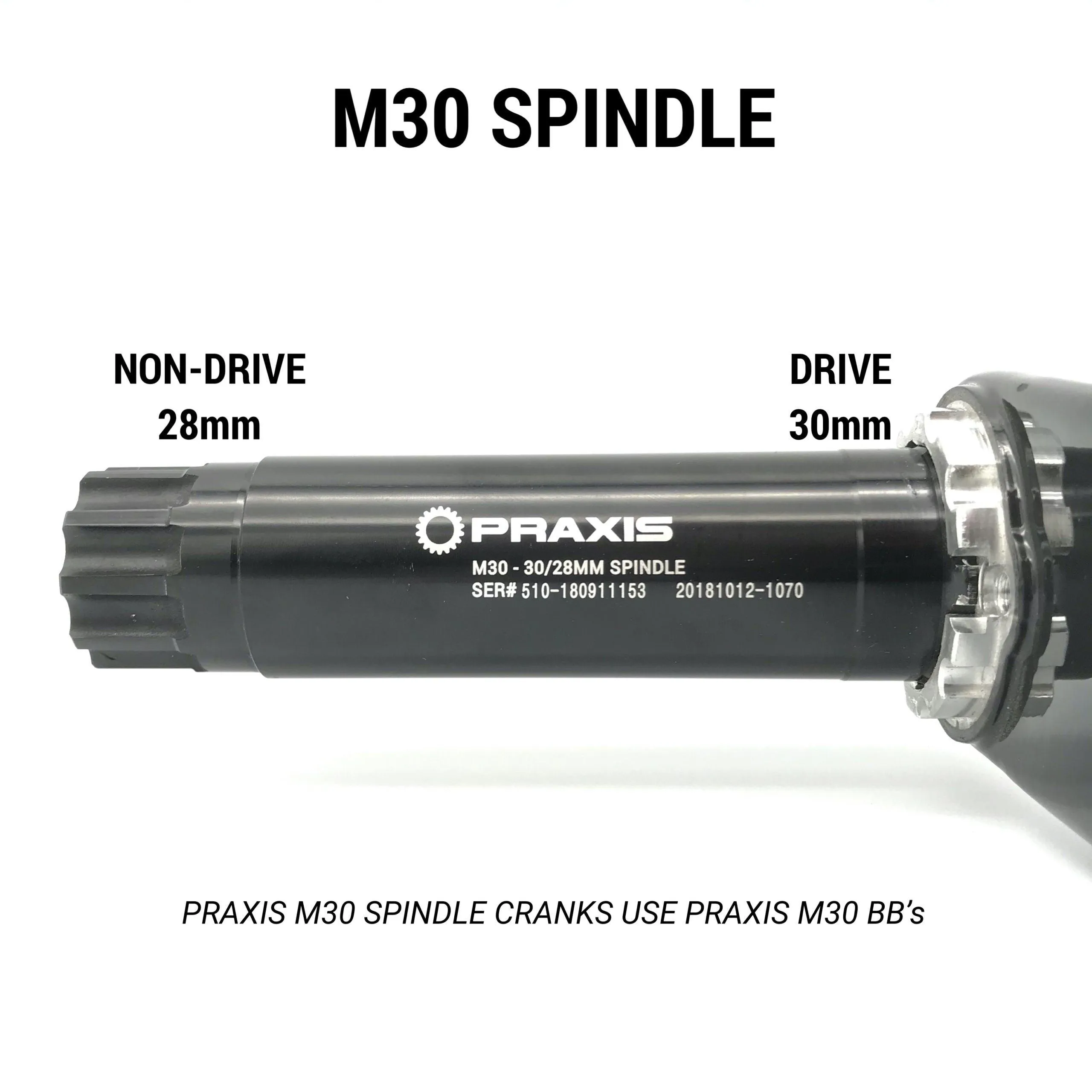 Praxis M30 BSA 68/73MM Threaded Bottom Bracket