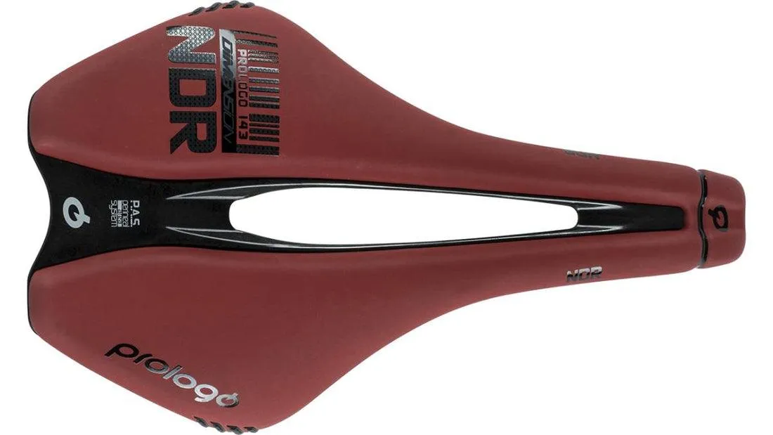 Prologo Dimension NDR Nack Saddle (Red/Black)
