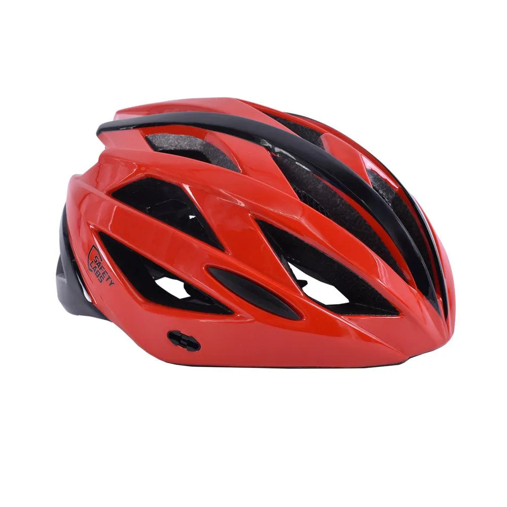 Safety Labs Juno Road Cycling Helmet (Red/Black)