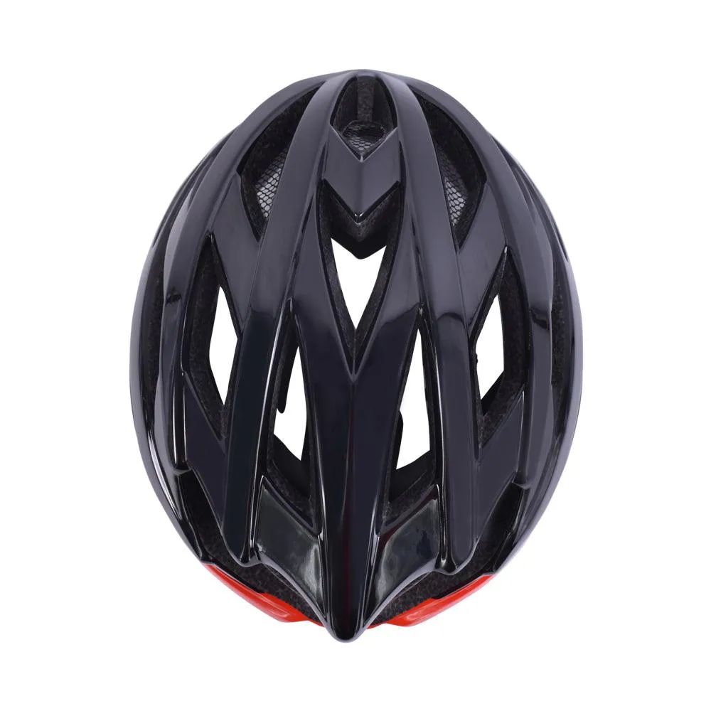 Safety Labs?Juno Road Cycling Helmet (Shiny Black/Red)