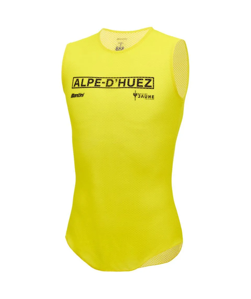 Santini Alpe D'Huez Men's Cycling Baselayer (Print)