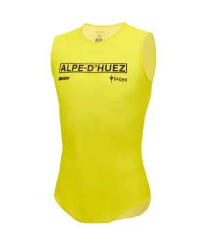Santini Alpe D'Huez Men's Cycling Baselayer (Print)