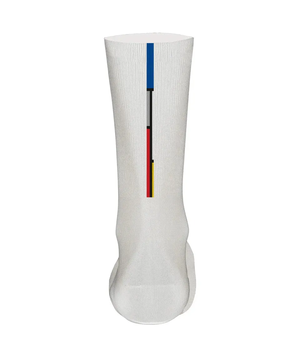 Santini Alpe D'Huez Unisex Cycling Socks (Print)