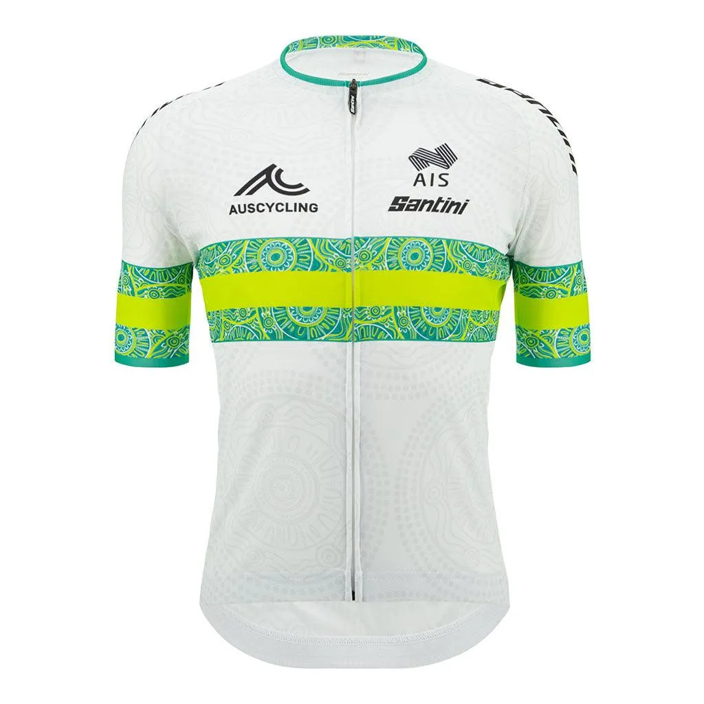 Santini Australia National Team Mens Cycling Jersey (Print)