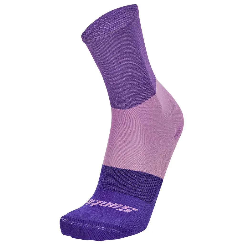 Santini Big Bengal Unisex Cycling Socks (Violet)