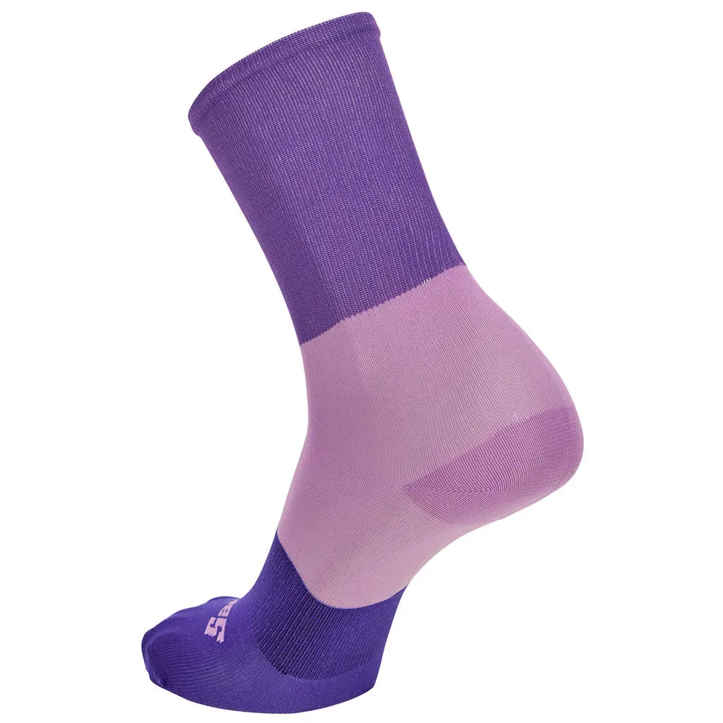 Santini Big Bengal Unisex Cycling Socks (Violet)