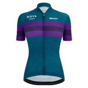 Santini Eroica Opera Womens Cycling Jersey (Teal)