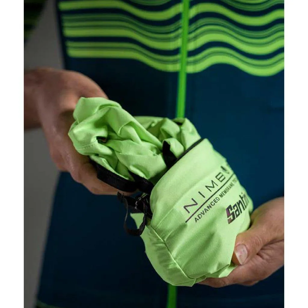 Santini Gaurd Nimbus Rain Vest (Green)