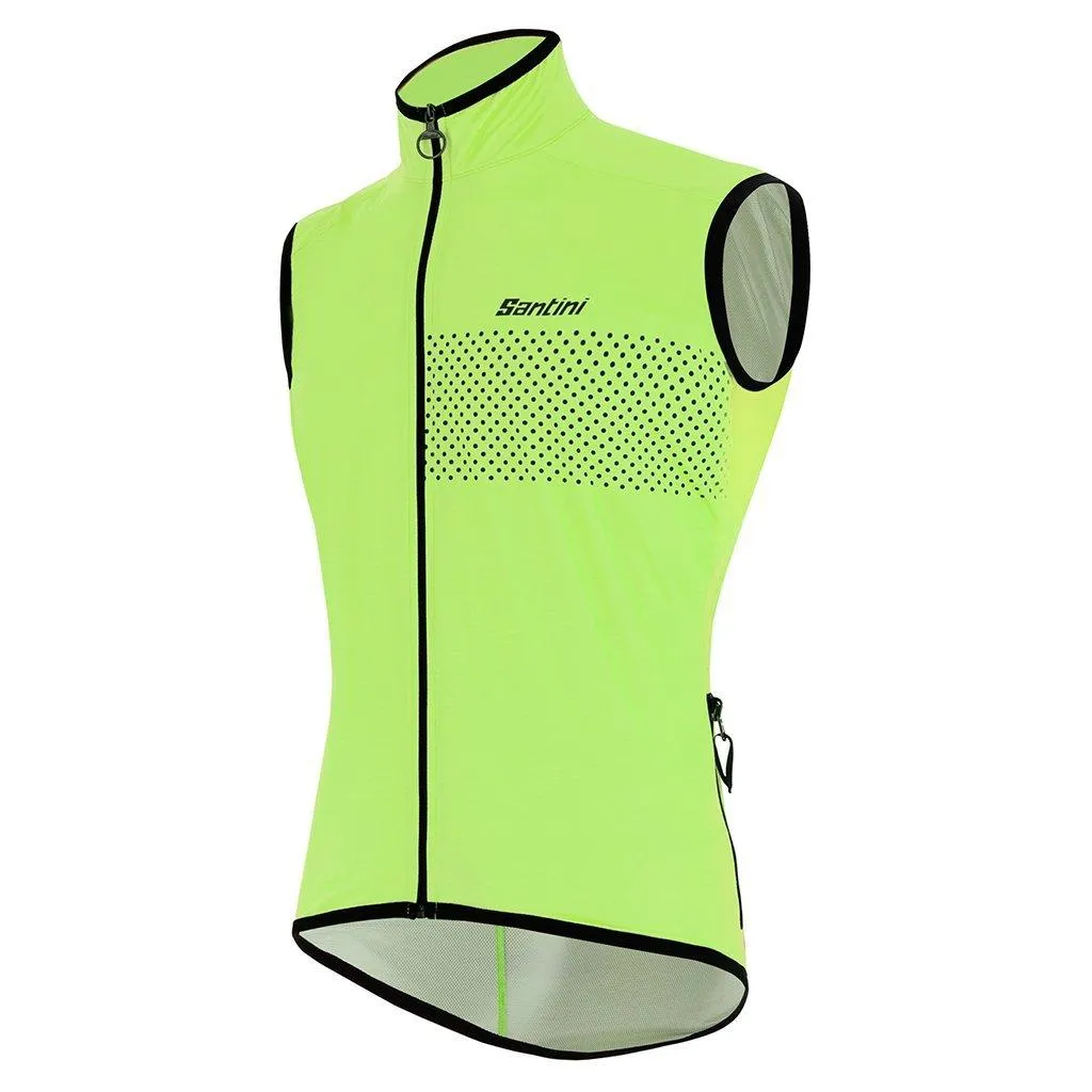Santini Gaurd Nimbus Rain Vest (Green)