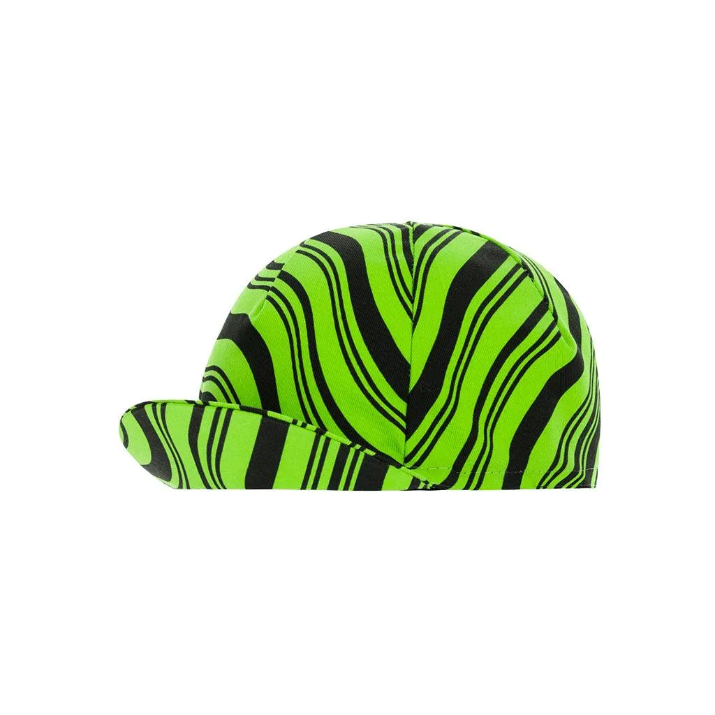 Santini Kinetic Cycling Cap (Fluo Green)