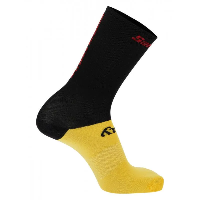 Santini Mur De Huy Mens Cycling Socks (Print)