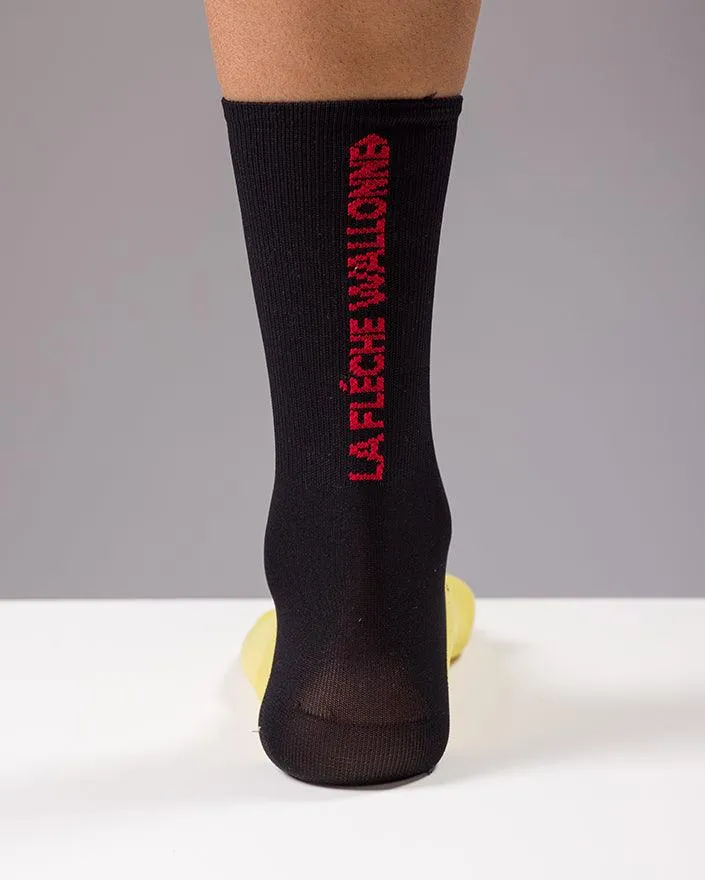 Santini Mur De Huy Mens Cycling Socks (Print)