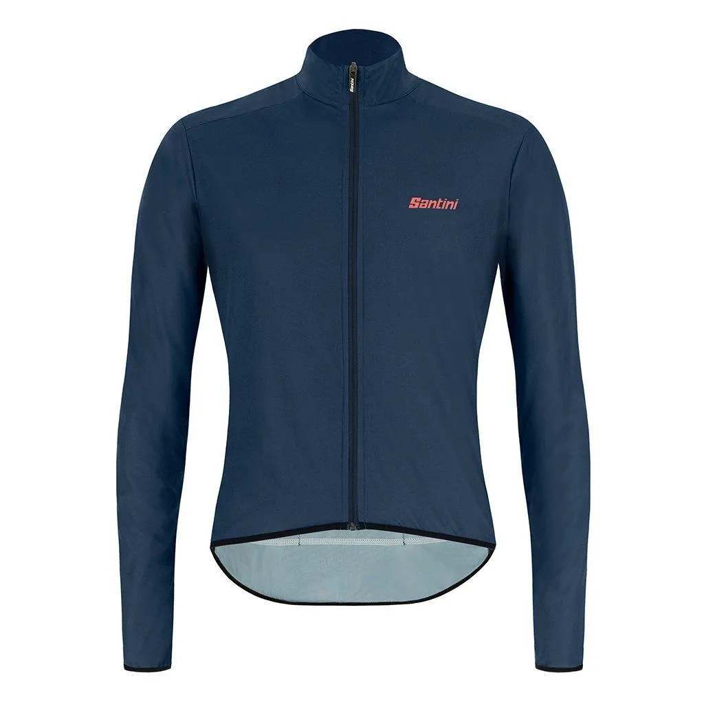 Santini Nebula Puro Windbreaker Mens Cycling Vest (Nautica Blue)