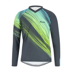 Santini Sasso MTB Mens Cycling Jersey (Green)