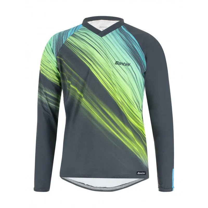 Santini Sasso MTB Mens Cycling Jersey (Green)