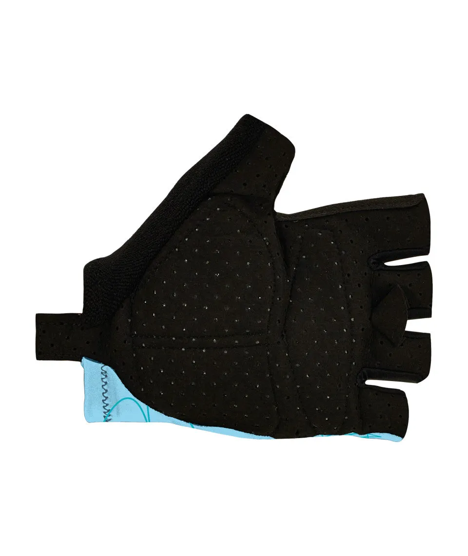 Santini Tour De France Nice Unisex Cycling Gloves (Print)