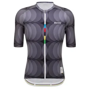 Santini UCI Barcelona 1973 Men's Cycling Jersey (Print)
