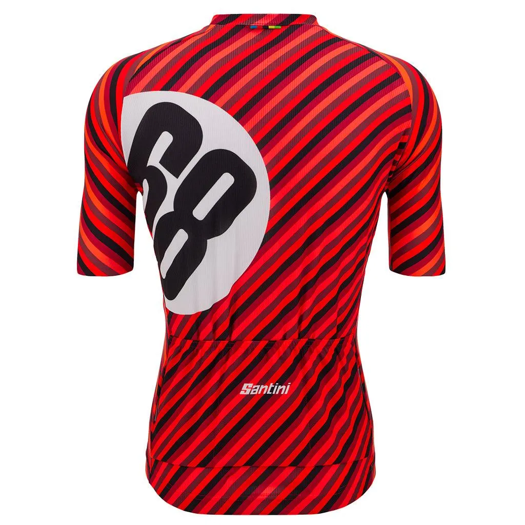 Santini UCI Imola 1968 Men's Cycling Jersey (Print)