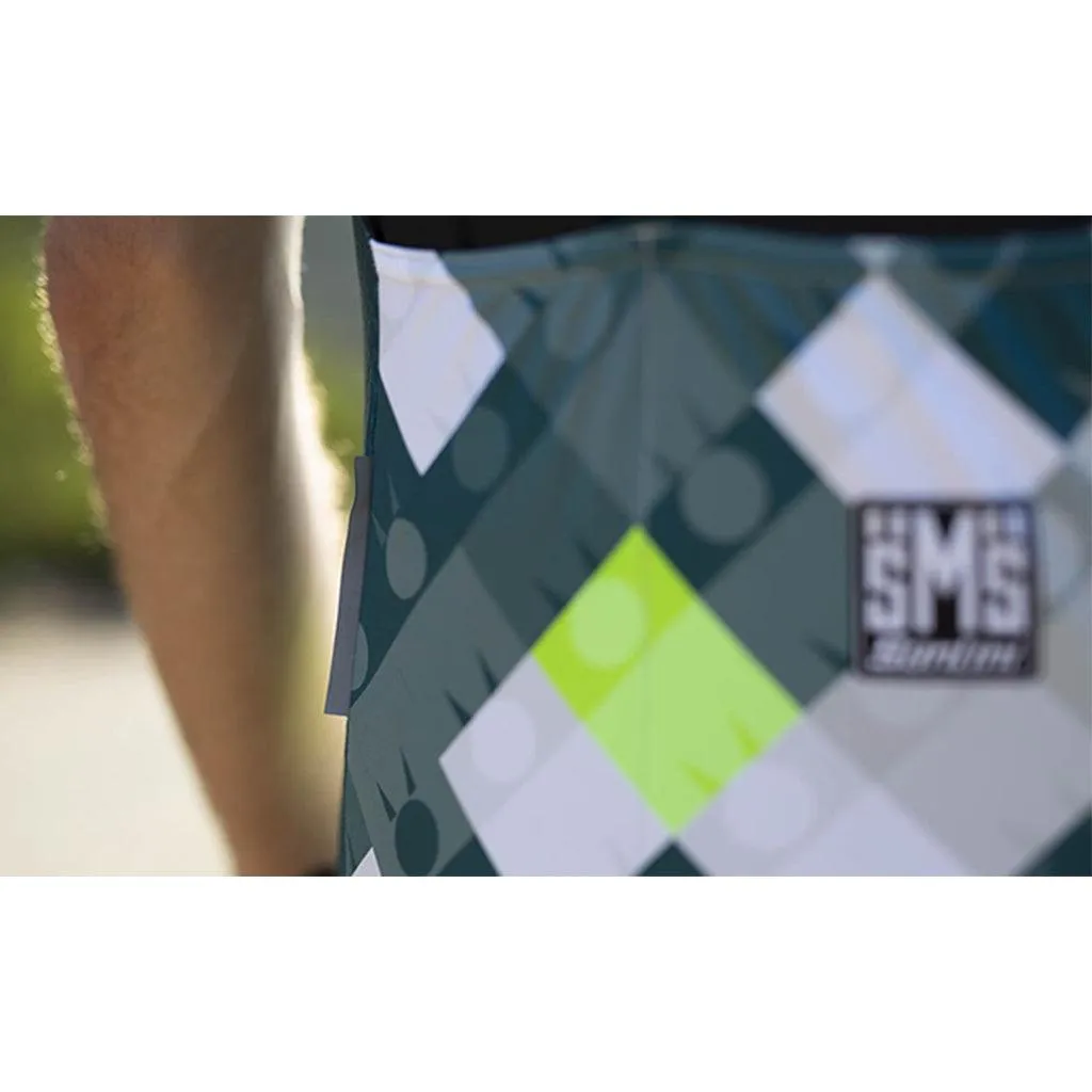 Santini Vis Ironman Mens Cycling Jersey (Fluo Green)