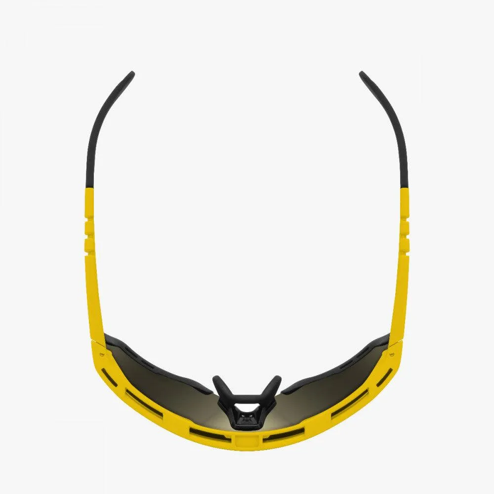 Scicon Aeroshade XL Sport Sunglasses (Multimirror Bronze/Yellow Gloss)
