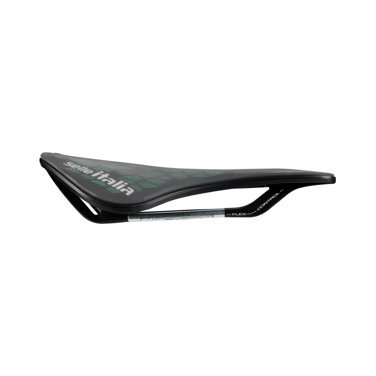 Selle Italia Model X Leaf Saddle (Black/Green)