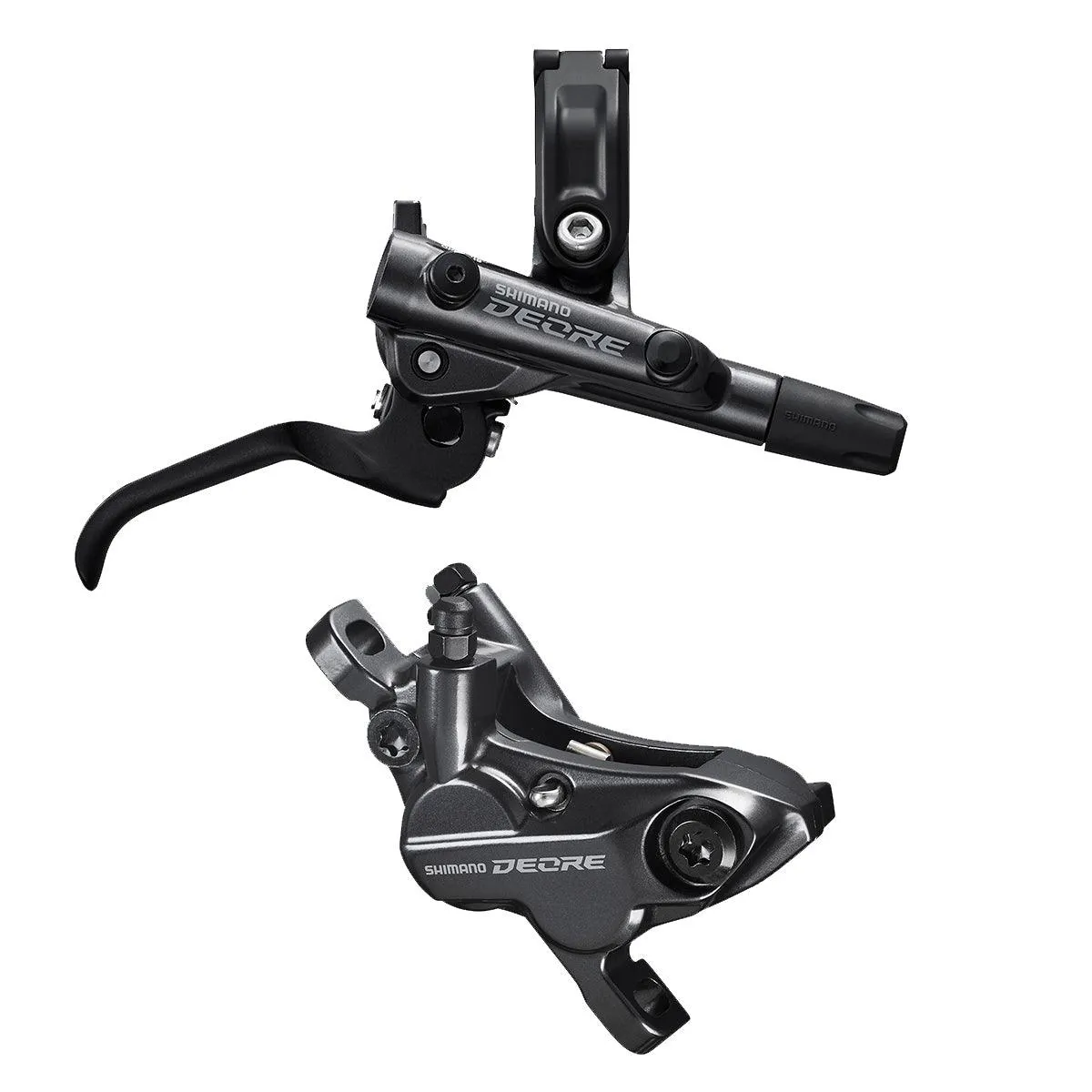 Shimano Deore BL-M6100/BR-M6120 Post Mount Hydraulic Disc Brake (Black)