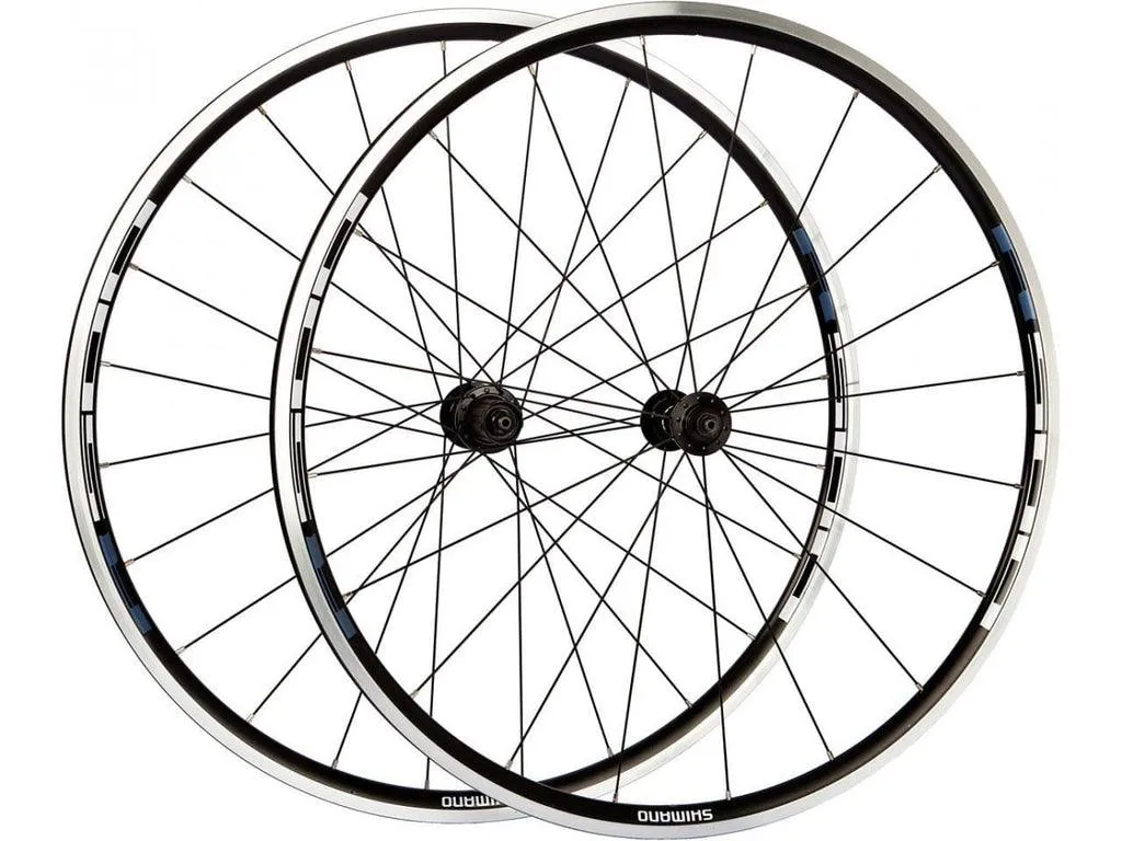 Shimano Tiagra R501 Aluminum Rim Brake Wheel - Shimano/Sram (Black)