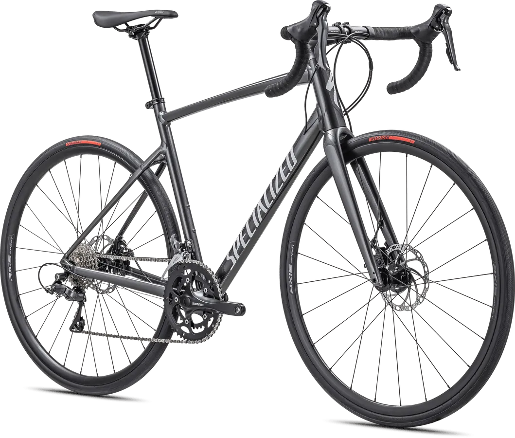 Specialized Allez E5 Disc (Gloss Smoke/White/Silver Dust)