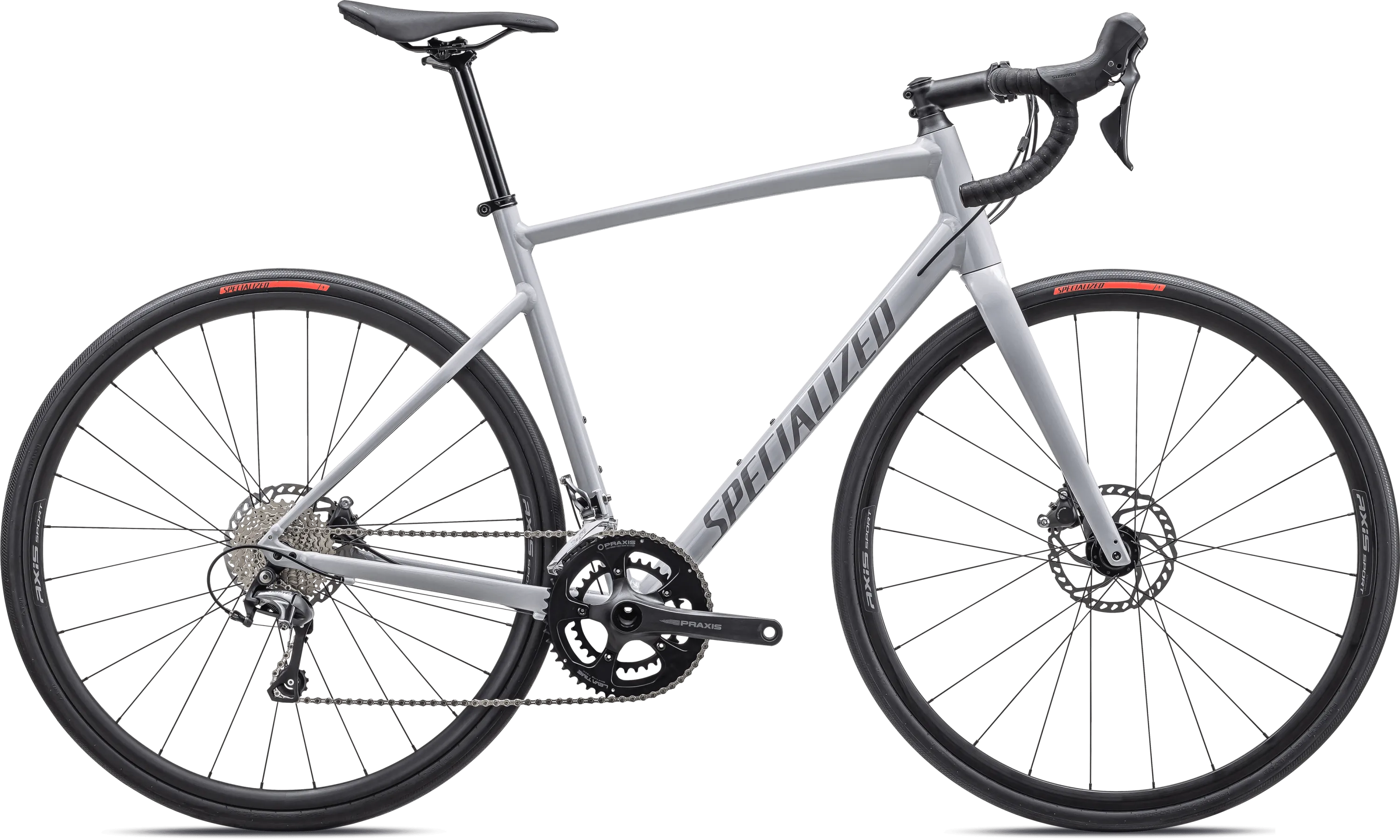 Specialized Allez E5 Disc Sport (Gloss Dove Grey/Cool Grey/Chameleon Lapis)