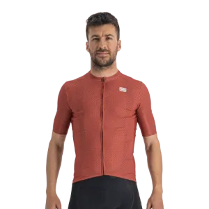 Sportful Checkmate Mens Cycling Jersey (Chilli Red Malives)