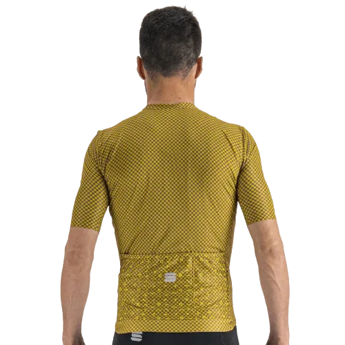Sportful Checkmate Mens Cycling Jersey (Masala Malives)