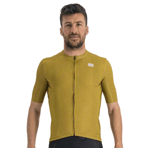 Sportful Checkmate Mens Cycling Jersey (Masala Malives)