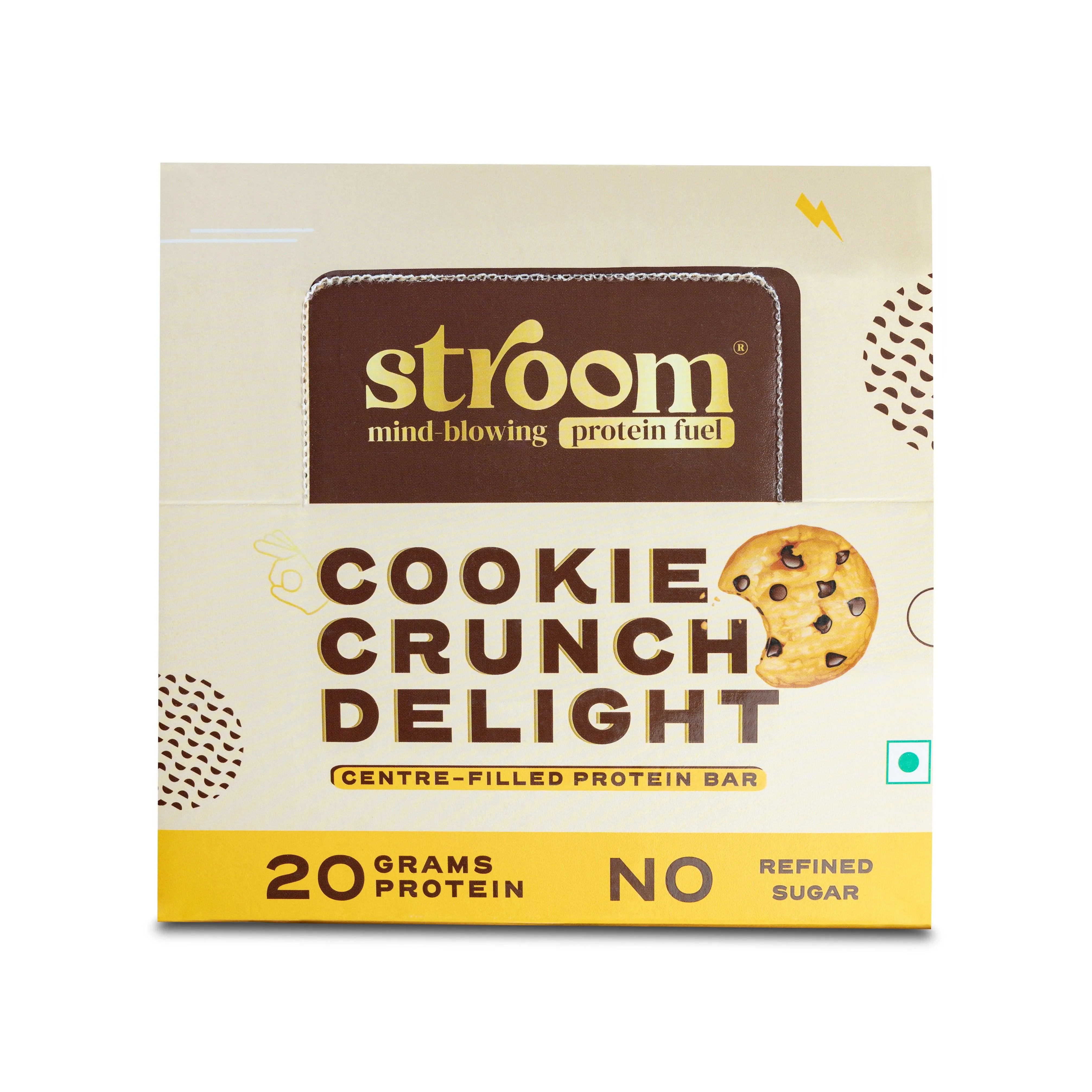 Stroom Cookie Crunch Delight 20g Protien Bars