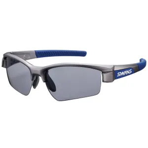 Swans LI SIN-0151 Sport Sunglasses (Polarized Smoke/Matt Gun Metalica)