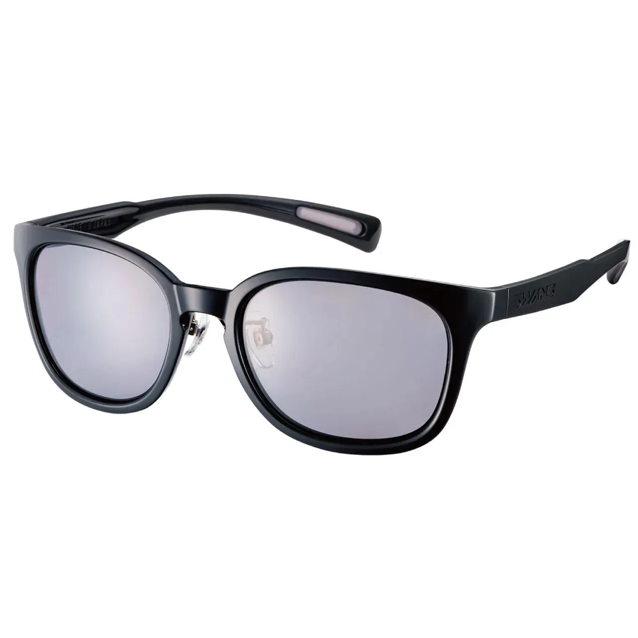 Swans PW-0051 Sport Sunglasses (Polarized Smoke/Black)