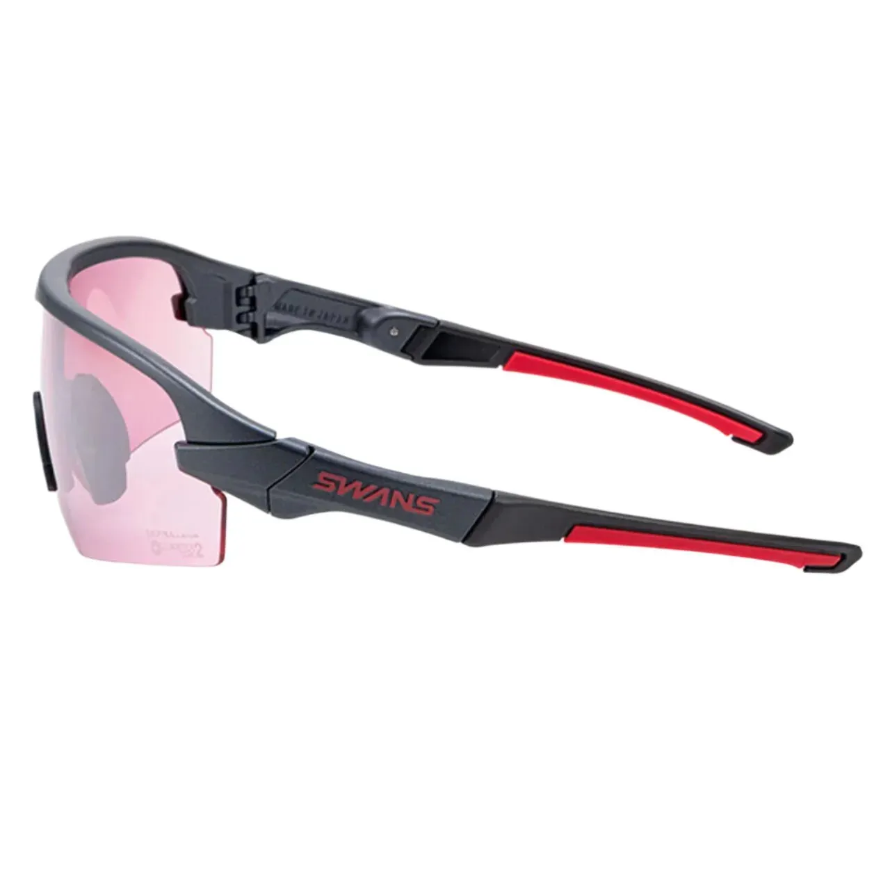 Swans STRIX-DA Sport Sunglasses (Silver/Ultra Rose Pink/Metalica Black)